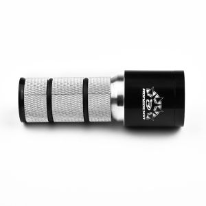 Rongdexin 81*28.6mm Bicycle Hidden Fork Stem Extender Aluminum Alloy Bike Handlebar Riser Extension Adapter Black Stem Extension Fork Handlebar Riser