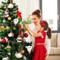4Pcs White Owl Ornaments - Handmade Hanging Animal Ornaments, Christmas Decor - Ideal for Christmas Tree Decoration, Holiday Centerpiece, and Home Decor. 