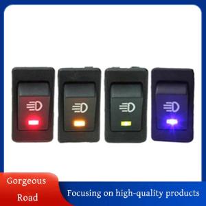[Gorgeous] Hot Sale Blue Light 12V 35A LED Light Marine Car Modification Switch Fog Light Boat Rocker Switch