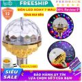 [FREESHIP MAX] Đèn LED Xoay 7 Màu HD Nhiều Hiệu Ứng Tia Chớp Nhấp Nháy Theo Tiếng Nhạc, Đổi Màu, An Toàn Khi Sử Dụng. Phối màu từ 3 bóng LED RGB. Chiếu sáng xa, tiết kiệm năng lượng. Tuổi thọ 8000 giờ. Chất liệu nhựa  - NTP_SHOP. 