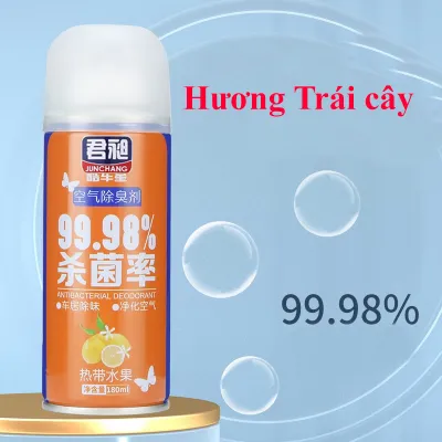 Chai Xịt Khử Khuẩn Điều Hòa ô tô khử mùi trên ô tô dung tích 180ml mùi thơm mát dễ chịu. Tặng kèm 01 khăn lau