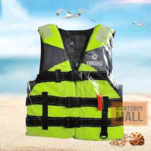 Yamaha Adult Children Kids Life Jacket Swimming Fishing Boating Marine Vest Jaket Keselamatan Pelampung Dewasa Budak 救生衣