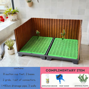 Washable Dog Potty with Drainage  Pet Toilet Tray Dog Indoor Toilet Dog Potty Training