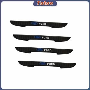 Talao 4pcs Car Door Anti-Collision Strip Rearview Mirror Sticker For Mazda Toyota Honda Mitsubishi