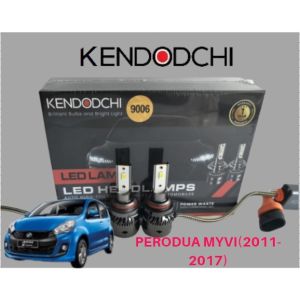 🔥READY STOCK🔥KENDODCHI 2Pcs 9006LED Car Headlight FOR PERODUA MYVI(2011-2017) product by Malaysia