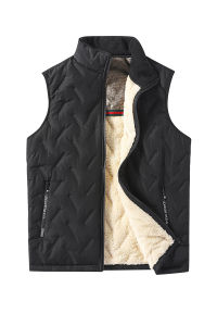 Vest Outerwear Stylish Look Undershirt Sleeveless Delicate and Soft Thickened Soft and Comfortable
