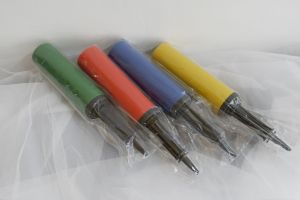 POMPA BALON MANUAL PAKAI TANGAN SIZE BESAR WARNA DAN MOTIF RANDOM