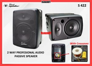 SPEAKER PASIF BLACK SPIDER S 422 4 INCH SEPASANG BLACKSPIDER S422 ORIGINAL