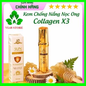 [CHÍNH HÃNG] Kem chống nắng Kem chống nắng nọc ong kem chống nắng Collagen x3 SPF 50 +++ - Mỹ phẩm Đông Anh