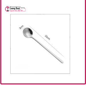 Muỗng Cafe 15-17cm Bạc Vàng