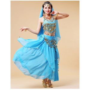 Belly Dance Performance Costume Highlight New Indian Skirt Suit