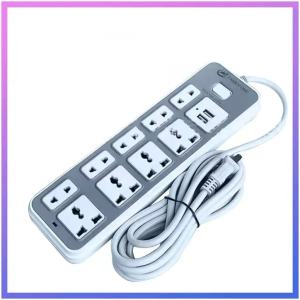 Multi-Function extension outlet with switch usb cable socket power Extension wire port power strip