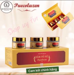 SÂM TỐ NỮ TÁI HỒI XUÂN hổ trợ nội tiết tố và đẹp da (1h 3lọ tổng 45 viên)