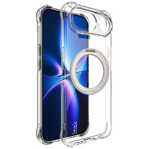 Magnetic Case For Nubia NaviX Ultra 5G Built in Magnet 360 Rotating Ring Stand TPU CA0028