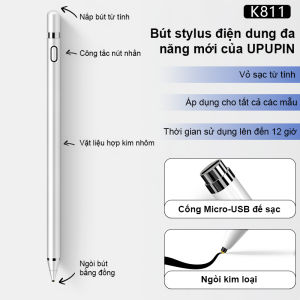 Bút cảm ứng UPUPIN đa năng có chức năng cảm ứng chống lòng bàn tay cho Bút chì bút máy tính bảng iOS Android