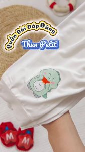 [3-13kg] Quần Dài Trắng Kem THUN LẠNH PETIT Có Đáp Đũng Mặc Tả Bỉm Chất Mềm Mát Co Giãn Cho Bé Sơ Sinh