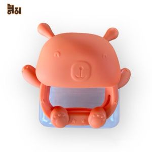 ยางกัดมีห่วงจับ ซิลิโคนนิ่ม ปลอดภัย รุ่นTOYBB02 สำหรับเด็ก 3M+ ลดอาการคันเหงือก มีกล่องเก็บ