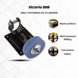 Drill Conversion Kit to Grinder Cutting Polishing Grinding Stand Holder Convenient Safety