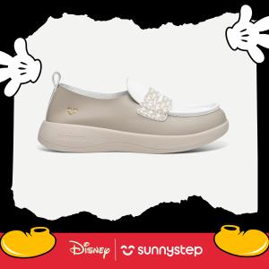 Sunnystep - Balance Penny Loafer Disney Collection - Fog Full Black Lotus Amber Nude Pearl - Most Comfortable Walking Shoes
