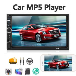 7inch car player Double Din Car Stereo MP5 Player FM Radio USB/TF/Android IOS Link