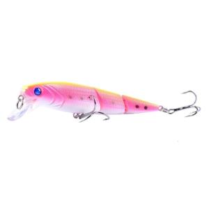 Multi Jointed Swimbaits Fishing Tackle Artificial Hard Baits Swimming Lure 10.5cm 3 Segment Fishing Lure with Hook