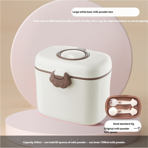 Orzbow Cubs Sữa bột trẻ em hộp xách tay gạo mì hộp niêm phong chống ẩm compartmentalized phụ đóng gói