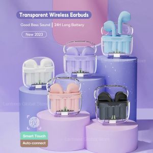 🎧【Readystock】 + FREE Shipping 🎧New A2 Pro Bluetooth Earphone tws Transparent Mini Wireless Earbuds with Mic Double bass 5H Play Music Good Sound Quality