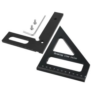 Multiple Function Right Angles Rulers with Scratch Resistant Surfaces Suitable for Woodworking Engineering & Craft Projects