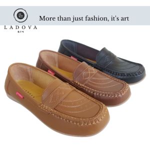 SEPATU KERJA WANITA LADOVA SLIP ON KODE R04 MURAH HARGA GROSIR