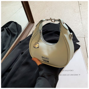 BJ58489 - WHITE/SILVER/GREEN/BLACK TAS SLEMPANG HANDBAG TAS WANITA FASHION IMPORT MODIS ELEGAN TERMURAH TERLARIS TERBARU TAS BATAM CR8489 GT2134