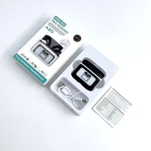 BMT A20 Bluetooth 5.3 TWS Earbuds with ENC and Touch Control In Ear Deep Black  Earphone Long Battery