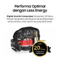 Samsung Kulkas 2 Pintu 305L | Optimal Fresh+ Ungkep Compartment | SpaceMax™ | RT31CG5420B1SE. 