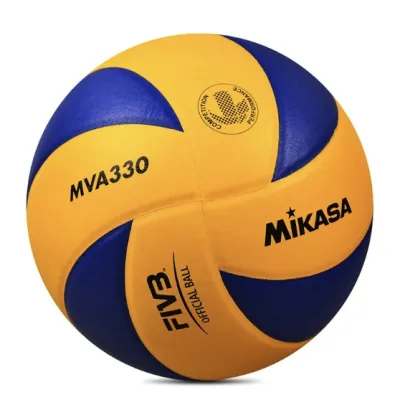 SJAV SPORTS MVA200 MIKASA Leather With Free Pump Needle Net Indoor Or Outdoor Ball (FREE SHIPPING)