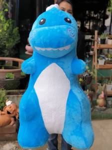 ตุ๊กตาไดโนเสาร์ ไดโนเสาร์ยักษ์ ส่งไว ส่งเร็ว ตัวใหญ่ที่สุด ดูขนาดได้จ้า ขนาด 110 cm. ตุ๊กตาไซส์ใหญ่ สินค้ามีพร้อมส่ง ผลิตที่ไทย