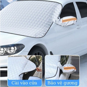 Tấm Bạt Che Nắng Kính Lái Ô Tô Có Phản Quang Chống Nắng Chống Nóng Loại DàyHàng Cao Cấp 3 Lớp