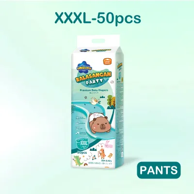 Imported From South Korea 50 Pcs Baby Diaper Tape/Pants Disposable Baby Diaper