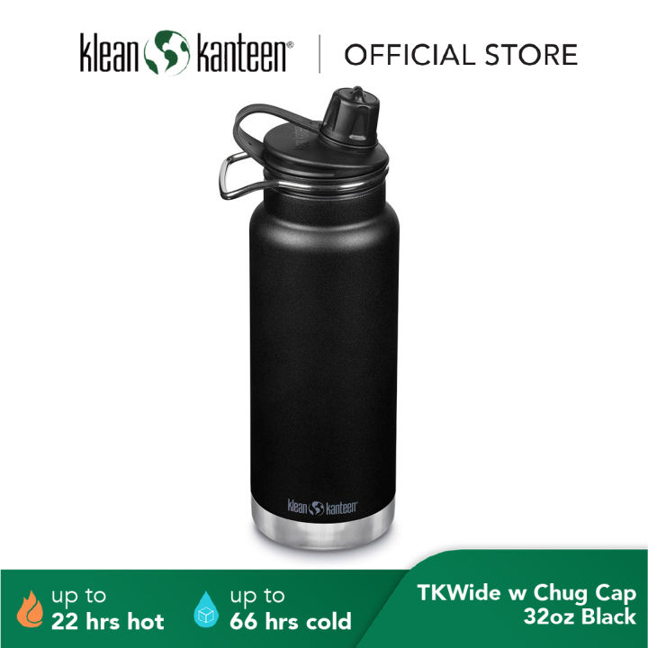 Klean Kanteen TKWide Insulated Stainless Steel Tumbler with Chug Cap