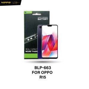 Hippo Baterai OPPO BLP-663 OPPO R15 3450mAh Battery Batere Batrai Batre Original Cell Garansi resmi