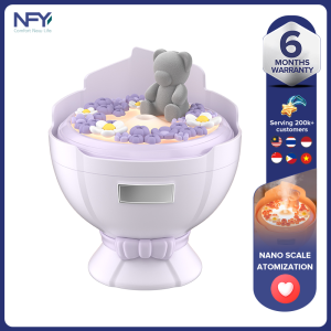 New 230ML bouquet humidifier with super large mist volume for bedroom and office noise reduction