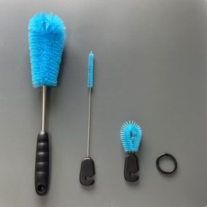 Stainless Steel Water Bottle  Cleaner Baby Bottle Brush Long Handle  For Narrow Nec Cleaning