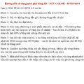 Thuốc nhuộm phủ mịn màu  xanh nõn chuối 5D-nev clorline. 