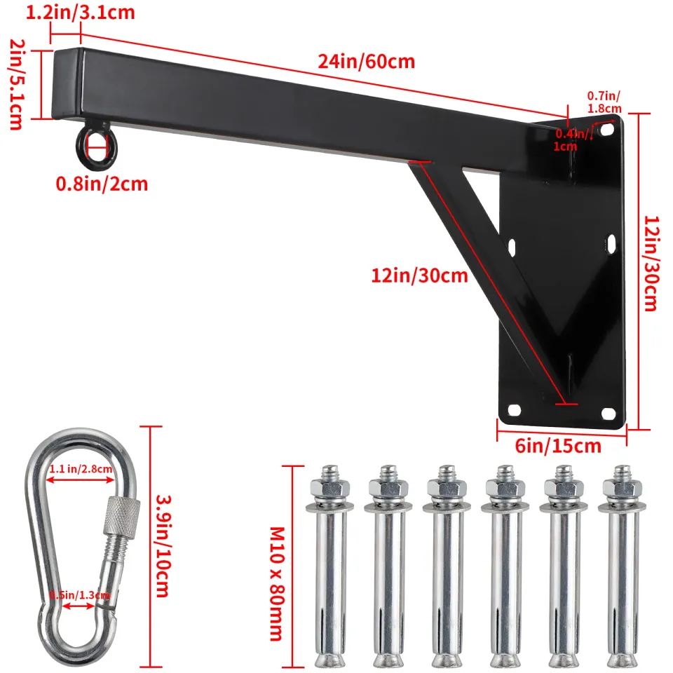 Heavy Duty Heavy Bag Hook Mount Wall Mount Punching Bag Hanger