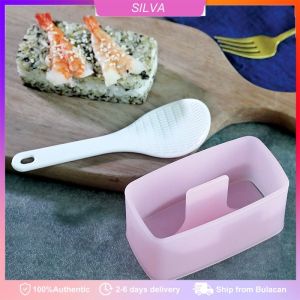 Rice Mould Molder Maker Rectangular Layer Mold Box Scoop Onigiri Meat Press Plate Mold Box
