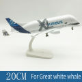 [LB2S]Alloy White Whale 1 1/400 Scale Airplane Model for Collection Toy for Aircraft Lovers Replica. 