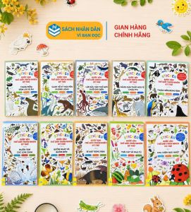 Sách - Sticker Bước Vào Thế Giới Thiên Nhiên Kỳ Thú - ndbooks
