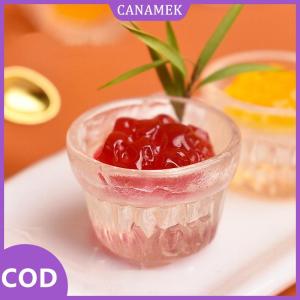 CANAMEK✨ 10 cái Nhà búp bê thu nhỏ thực phẩm chơi cảnh trang trí mini mứt dâu Mứt xoài đồ chơi phụ kiện búp bê