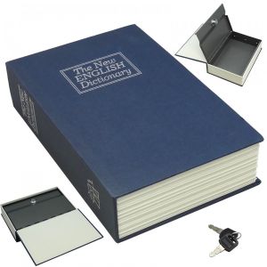 KÉT SẮT HÌNH QUYỂN SÁCH TỪ ĐIỂN Loại lớn 18x12x5 cm