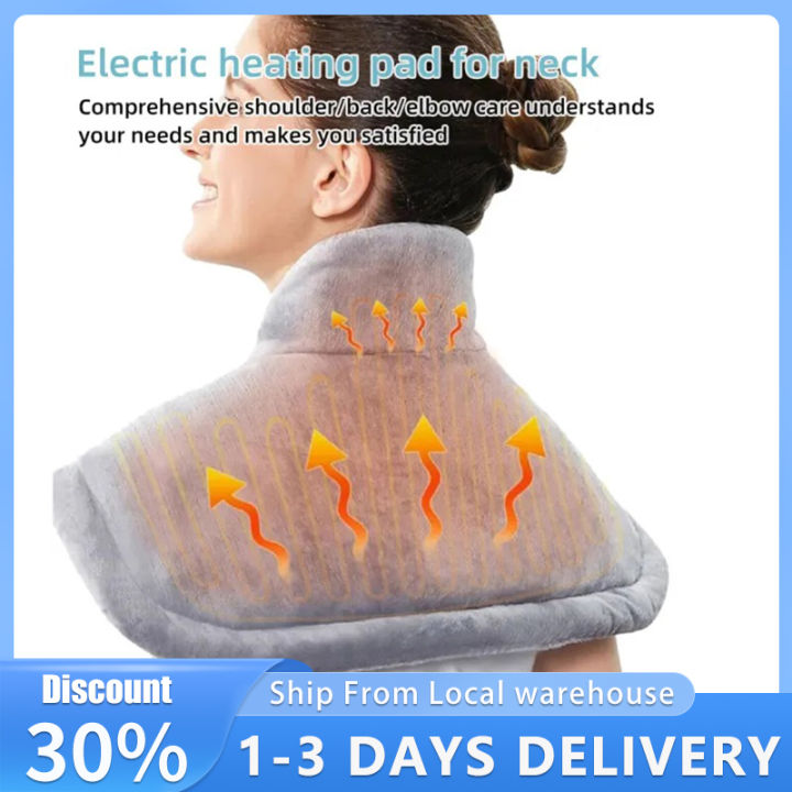 UEK Large Heating Pad for Neck and Shoulders Electric Adjustable ...