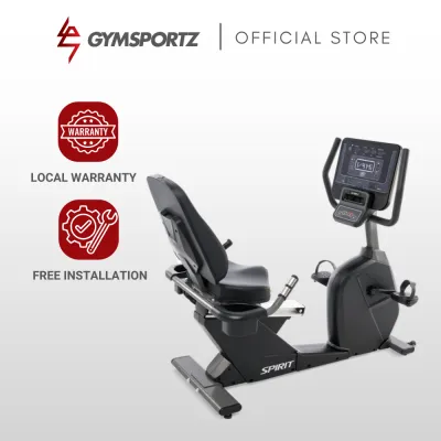 Spirit CR800+ Commercial Recumbent Bike