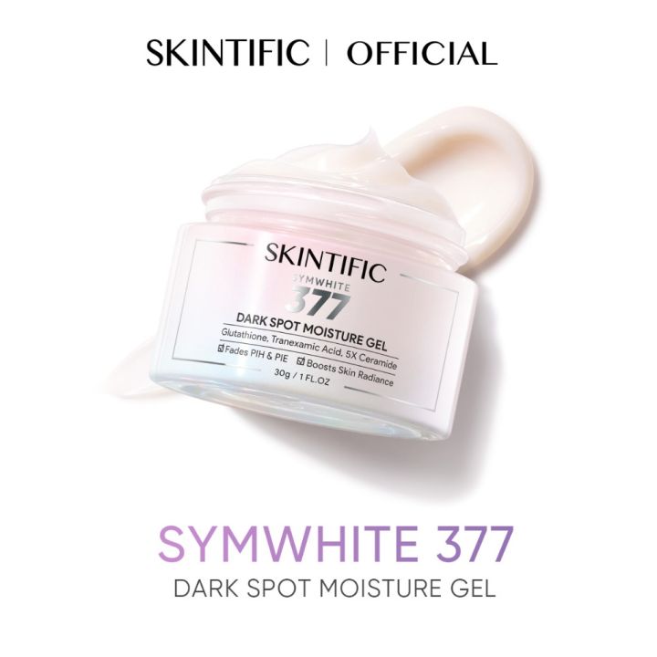 SKINTIFIC Symwhite 377 Dark Spot Moisturizer Brightens Krim Jeragat ...